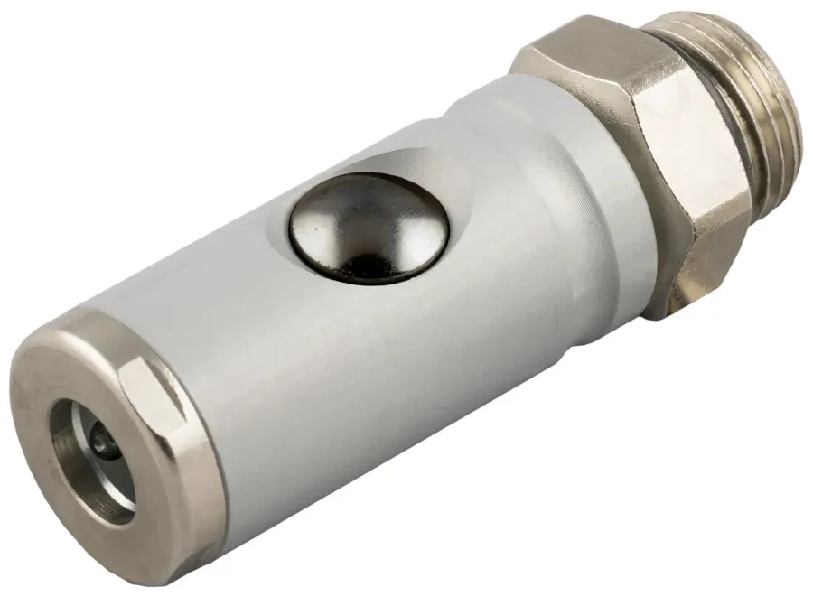 Enchufe Rapido de Seguridad Macho Cilindrica con Or 0B121 1/4