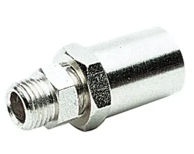 Racor Recto Macho liso para manguera multiuso