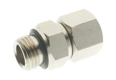 Conexión Roscada Unión Cilindrica Orientable Macho-Hembra con O-Ring