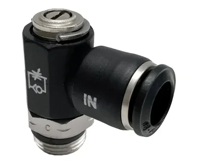 Reg. Caudal Unidireccional Orientable P/Val “Universal Short”, Destornillador