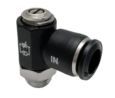 Reg. Caudal Unidireccional Orientable P/Val Rosca Cilíndrica, Destornillador