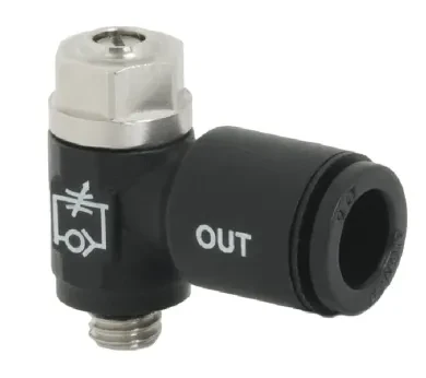 Reg. Caudal Unidireccional Orientable P/Cil, Destornillador