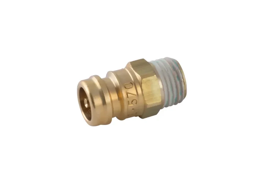 Adaptador Obturado Macho Cilíndrico Rosca Presellada