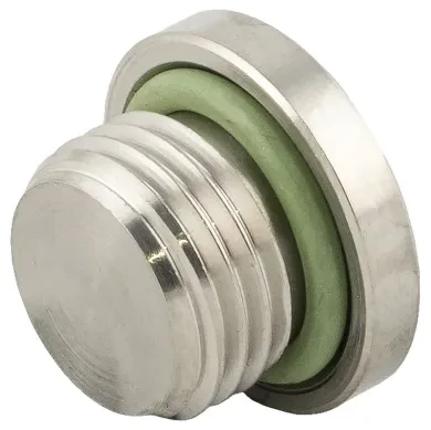 Tapón Macho Cilíndrico Hexágono Interior con O-Ring (FKM)