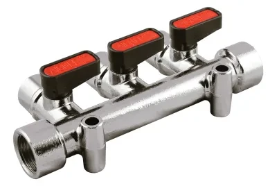 Distribuidor de Tres Vias G ISO 228 Hembra 6630 3/8 1/4