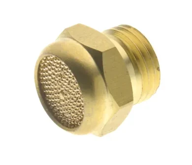Silenciador Bronce Sinterizado Tipo Tapon